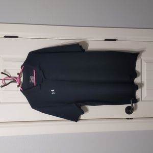 Black extra large under armor polo